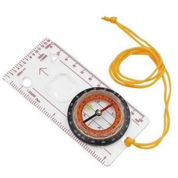 компас рідинний планшетний з лінійкою  DC-45-5C