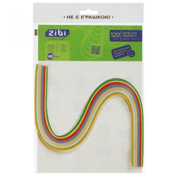 папір для квілінгу Zibi 3мм.х42см.. 120арк., 120гр./м2  ZB.1811-99  (20/320)