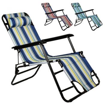 крісло-шезлонг 153х60х80см.  МН-3068М-3  (4)