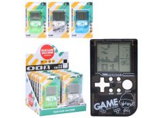 тетріс 10х6х2см., ч/б екран, звук, муз., на бат., на бліст., 12шт. в дис. 23х17х...