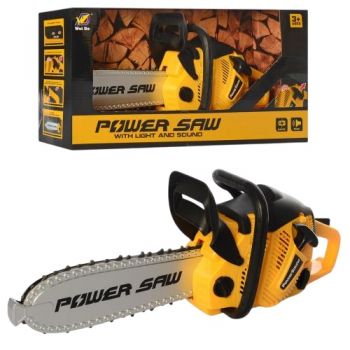 бензопила 36см., звук, рухлива стрічка, на батар. в кор. 40х20х10см.  192D  (24)