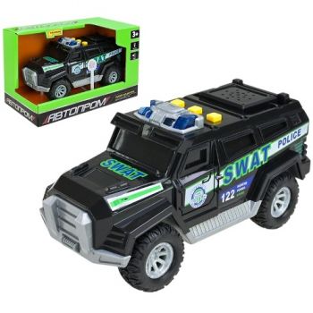 машинка Автопром 17,5х8х8,5см. звук, світло, на батар. в кор. 21х13х11см.  7987D  (48)