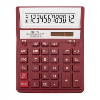 калькулятор Brilliant BS-777RD кольоровий настільний 15,7х20,0х3,1см.  (10/40)