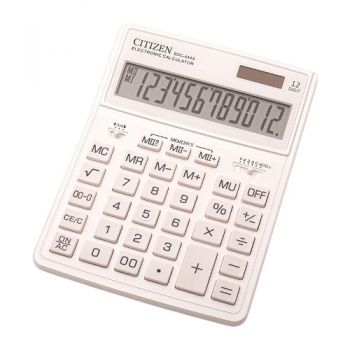 калькулятор Citizen SDC-444XRWHE-white кольоровий настільний 15,5х20,4х3,2см.  (10)