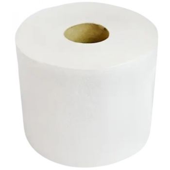 папір туалетний М`яко целюлозний, 50м/п, Г-32см., d-12см., білий  (30)
