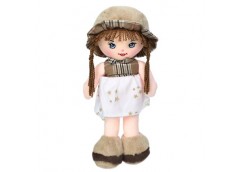 лялька 32см. м`яконабивна, петелька, в кул. 17х32х10см.  YG0256  (54)