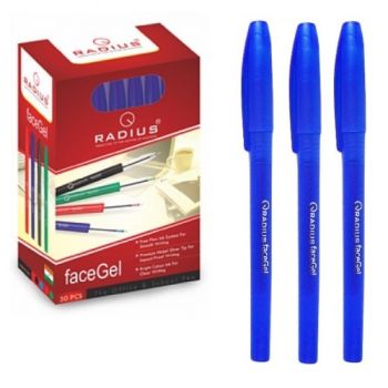 ручка Radius Face Gel гелева синя  (50/500/2000)