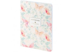 блокнот Axent Motivation А5, 80арк., блок клітинка, Nature`s Melody-3  8700-22 А...