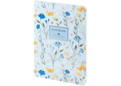 блокнот Axent Motivation А5, 80арк., блок клітинка, Secret Garden-3  8700-19 А  ...