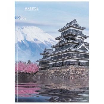 зошит А4 Axent City, Tokyo 96арк., тв. обкл., клітинка  8425-7-А  (10)