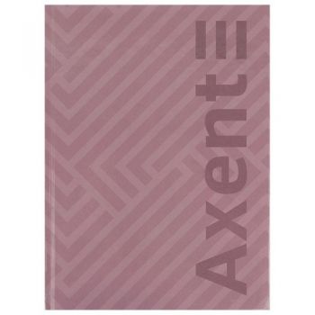 зошит А4 Axent Pattern рожевий 96арк., тв. обкл., клітинка  8425-4-А  (10)