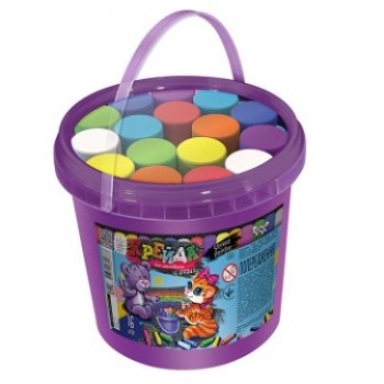 крейда кольорова Danko Toys Jumbo для асфальту 16шт. в банці  MEL-03-01 (12)