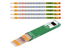 олівець чорнографітний K-I-N 1231 з таблицею множення, з гумкою, НВ  (12/144/288...