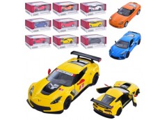 машина Kinsmart мет. інерц. 13см., відч. дв., гум. кол., в кор. 16х7х8см.  KT 54...