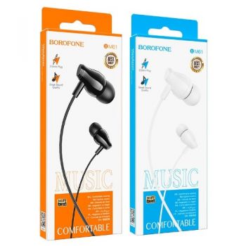 навушники Borofone Wanderer universal earphones з мікрофоном  BM61