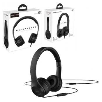 навушники Hoco Graceful charm wire control headphones  W21
