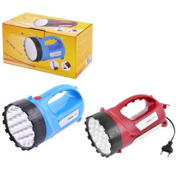 ліхтарик акум. 19+15 LED, зар. 220V  2820 TP (40)