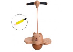 пострибайка Jumper стрибаючий м'яч капібара 55см., насос, в кор. 38х17х17см.  MS...