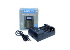 зарядний пристрій Rablex 4 канали, АА, ААА  RB-403  (1/100)