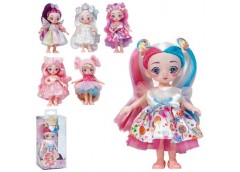 лялька 16см. шарнірна в кор. 9х19х6,5см.  DH2367  (72)