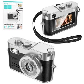 цифрова фото камера Hoco Mini digital camera  DV210 Black 4x2cm
