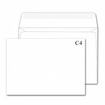 конверт С4 (0+0) чистий 322х227мм   (250)