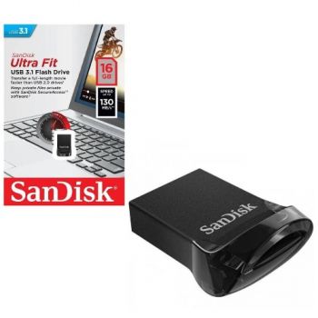 флеш-карта Sandisk Ultra Fit 16Gb  USB 3.1 (130Mb/s)