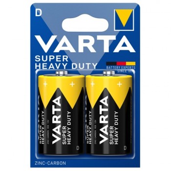 батарейка Varta R20  Super Heavy Duty  1x2 на бліст.  (24)
