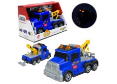 евакуатор звук, світло, на батар. в кор. 20х13х10см.  XH325-B  (42/84)