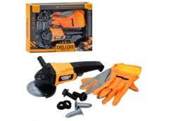 набір інструментів шліфмашина 27см., оберт., рукавички, болти, в кор. 32,5х25х9с...