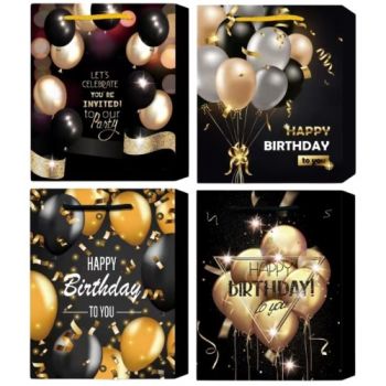 пакет подар. Buromax паперовий 31х42х12см., тиснення фольгою  ВМ.200062  (12/360)