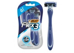станок для гоління BIC Flex 3 набір 6шт., ціна за набір