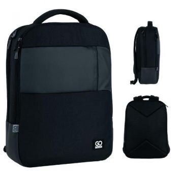 рюкзак GoPack Education Teens 41х30х10см. чорний  GO25-153L  (10)