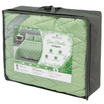 ковдра зимова Ar Cloud 170х205см. Green Bamboo в сумці