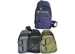 сумка чоловіча нагрудна 29,5х17см., поліестер  8007  (1/200)