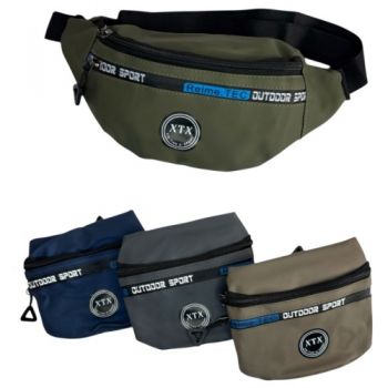 сумка бананка 30х14см., поліестер  012  (1/200)