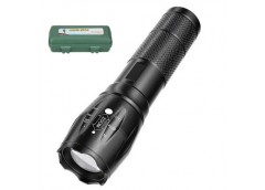 ліхтарик з Li-Ion акум., 2XPE, White+Red, ЗП Type-C, zoom  1835