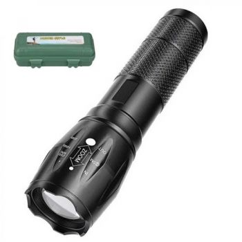 ліхтарик з Li-Ion акум., 2XPE, White+Red, ЗП Type-C, zoom  1835