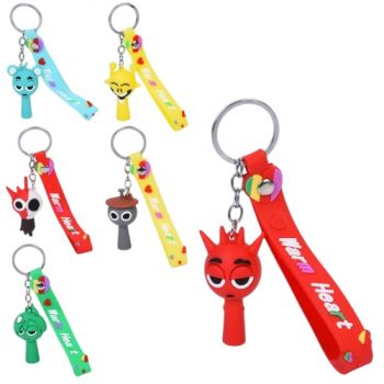 іграшка-брелок Sprunki 11см., фігурка 5см., в кул. 9х13х2см.  А100  (400)