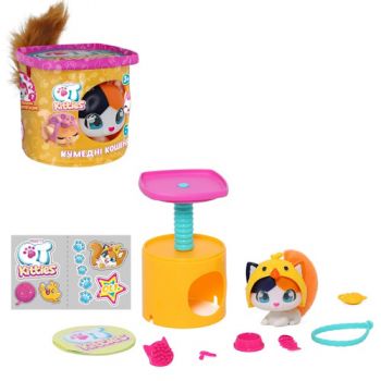 ігровий набір QT Kitties Кошеня Оллі  450001-1