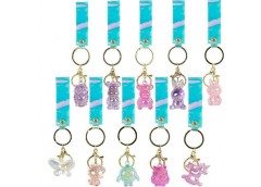 брелок з фігуркою та голографічною підвіскою-стрічкою  371/123491  (12/1200)