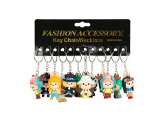 брелок із силіконовою фігуркою Labubu  2513/123487  (12/1200)