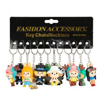 брелок із силіконовою фігуркою Labubu  2513/123487  (12/1200)