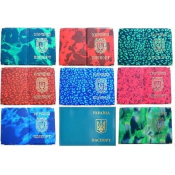 обкладинка Tascom на паспорт глянець з гербом  01-Pa  (50)