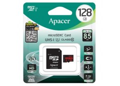 карта пам`яті Apacer micro SDHC 128Gb Class10  R85MB/s + адаптер
