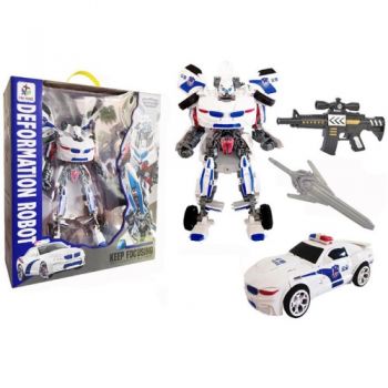 трансформер поліція в кор. 35,5х34х12см.  6623В  (9/18)