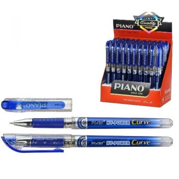 ручка Piano РТ-118 кульк. масл. синя  (50/2400)