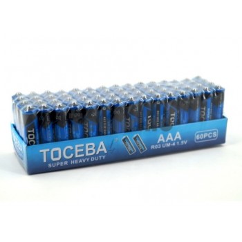 батарейка TOCEBA R 03  1x4 кор. (60/2160)