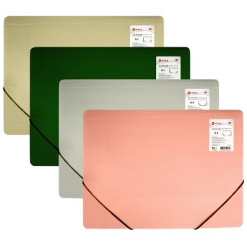 тека Optima O30699 на гумках пласт. А4, фактура 