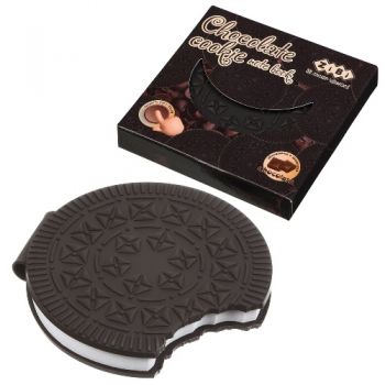 блокнот Zibi з ароматизов. Soft-touch обкл. Chocolate Cookie 90х90мм., 80 арк., без лін. ZB.12470-01